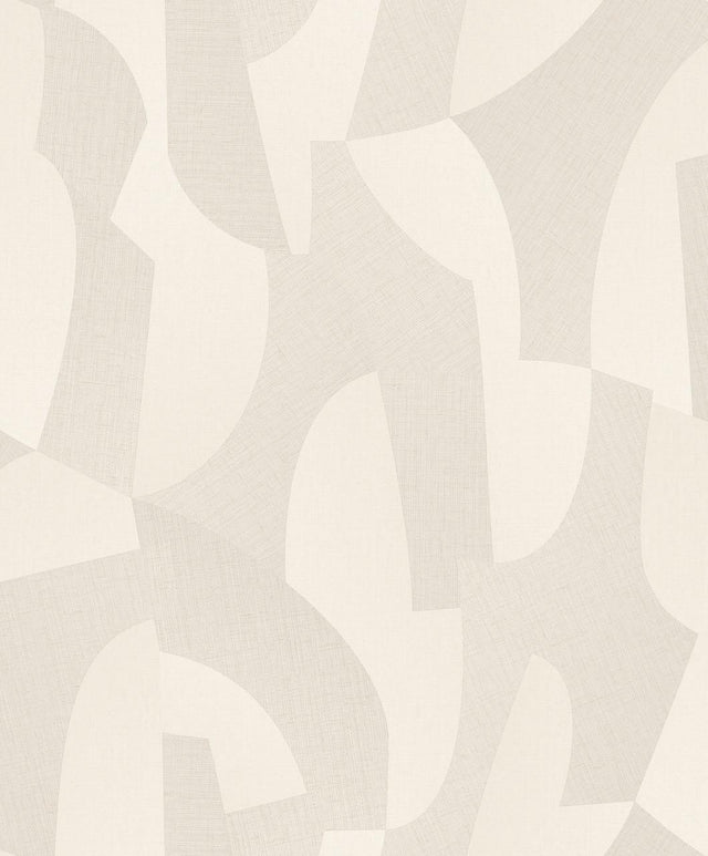 Veer Decor Sculpted Motion Beige Wallpaper
