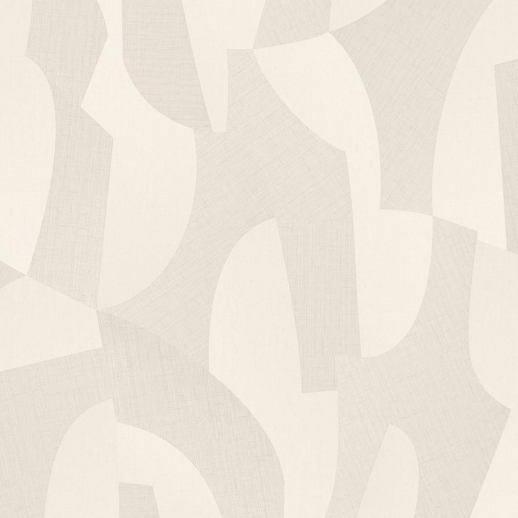 Veer Decor Sculpted Motion Beige Wallpaper