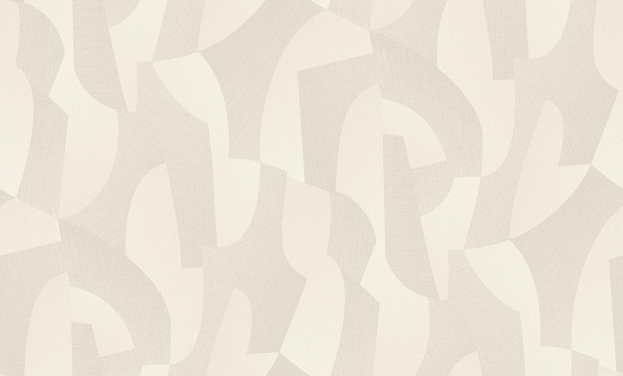 Veer Decor Sculpted Motion Beige Wallpaper