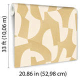 Veer Decor Sculpted Motion Corn Wallpaper