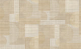 Veer Decor Geo Rhythm Beige Wallpaper