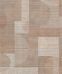 Veer Decor Geo Rhythm Taupe Wallpaper
