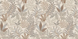 Veer Decor Allure Foliage Taupe Wallpaper