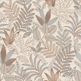 Veer Decor Allure Foliage Taupe Wallpaper
