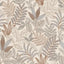 Veer Decor Allure Foliage Taupe Wallpaper