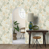 Veer Decor Allure Foliage Moss Wallpaper