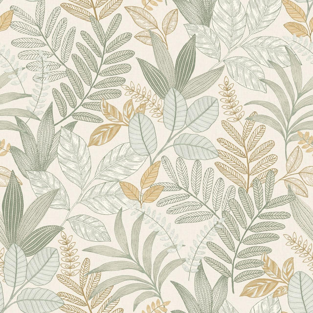 Veer Decor Allure Foliage Moss Wallpaper