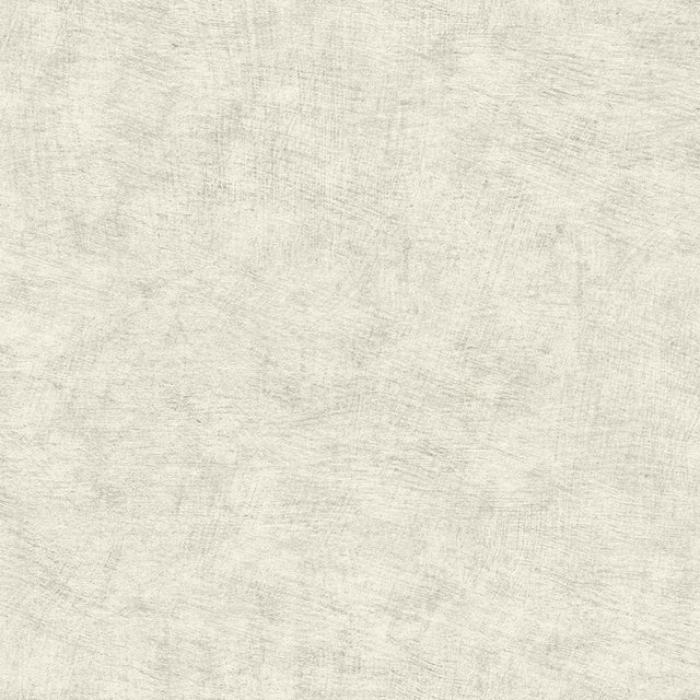 Veer Decor Pampas Plain Brushed Texture Winter White Wallpaper
