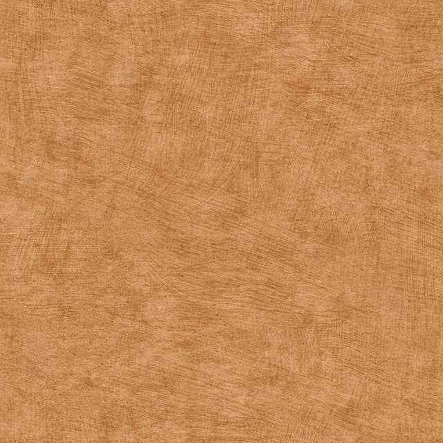 Veer Decor Pampas Plain Brushed Texture Apricot Orange Wallpaper