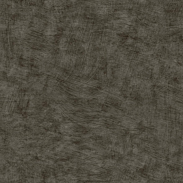 Veer Decor Pampas Plain Brushed Texture Black Wallpaper