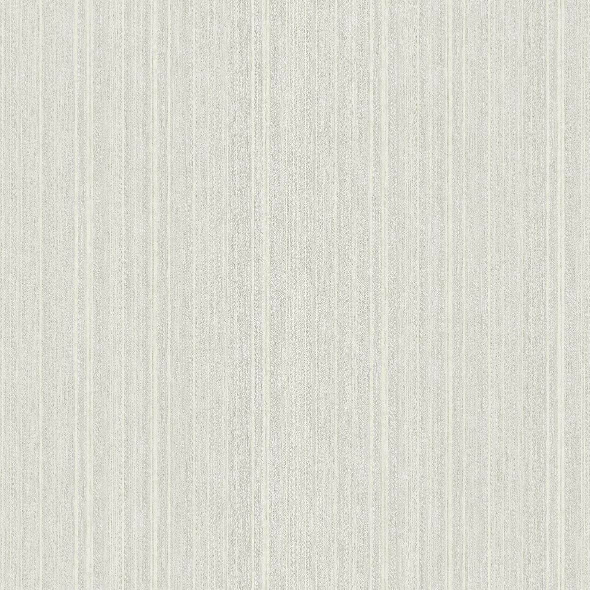 Veer Decor Rope Plain Texture Winter White Wallpaper