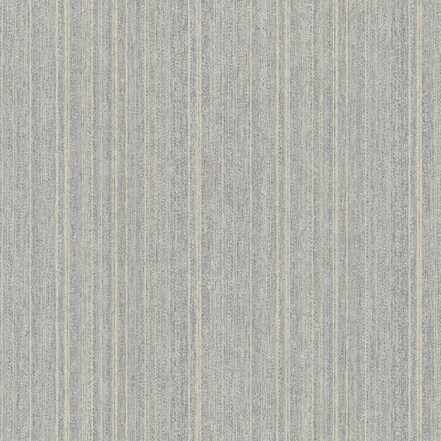 Veer Decor Rope Plain Texture Blue Beige Wallpaper