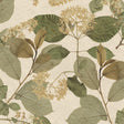 Veer Decor Castanum Bloom Cream Green Wallpaper