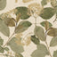 Veer Decor Castanum Bloom Cream Green Wallpaper