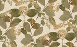 Veer Decor Castanum Bloom Apricot Orange Wallpaper