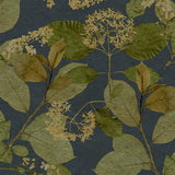 Veer Decor Castanum Bloom Midnight Blue Wallpaper