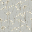 Veer Decor Spry Flower Cashmere Blue Wallpaper