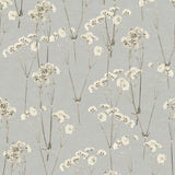 Veer Decor Spry Flower Cashmere Blue Wallpaper