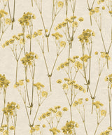 Veer Decor Spry Flower Sunset Yellow Wallpaper