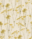 Veer Decor Spry Flower Sunset Yellow Wallpaper