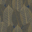 Veer Decor Leaf Lace Midnight Blue Wallpaper