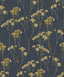 Veer Decor Spry Flower Midnight Navy Wallpaper