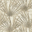 Veer Decor Palm Cream Wallpaper