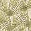 Veer Decor Palm Dusty Yellow Wallpaper