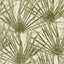 Veer Decor Palm Turtle Green Wallpaper