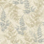 Veer Decor Wild Herbs Blue Beige Wallpaper