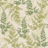 Veer Decor Wild Herbs Watercress Green Wallpaper