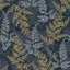 Veer Decor Wild Herbs Midnight Blue Wallpaper