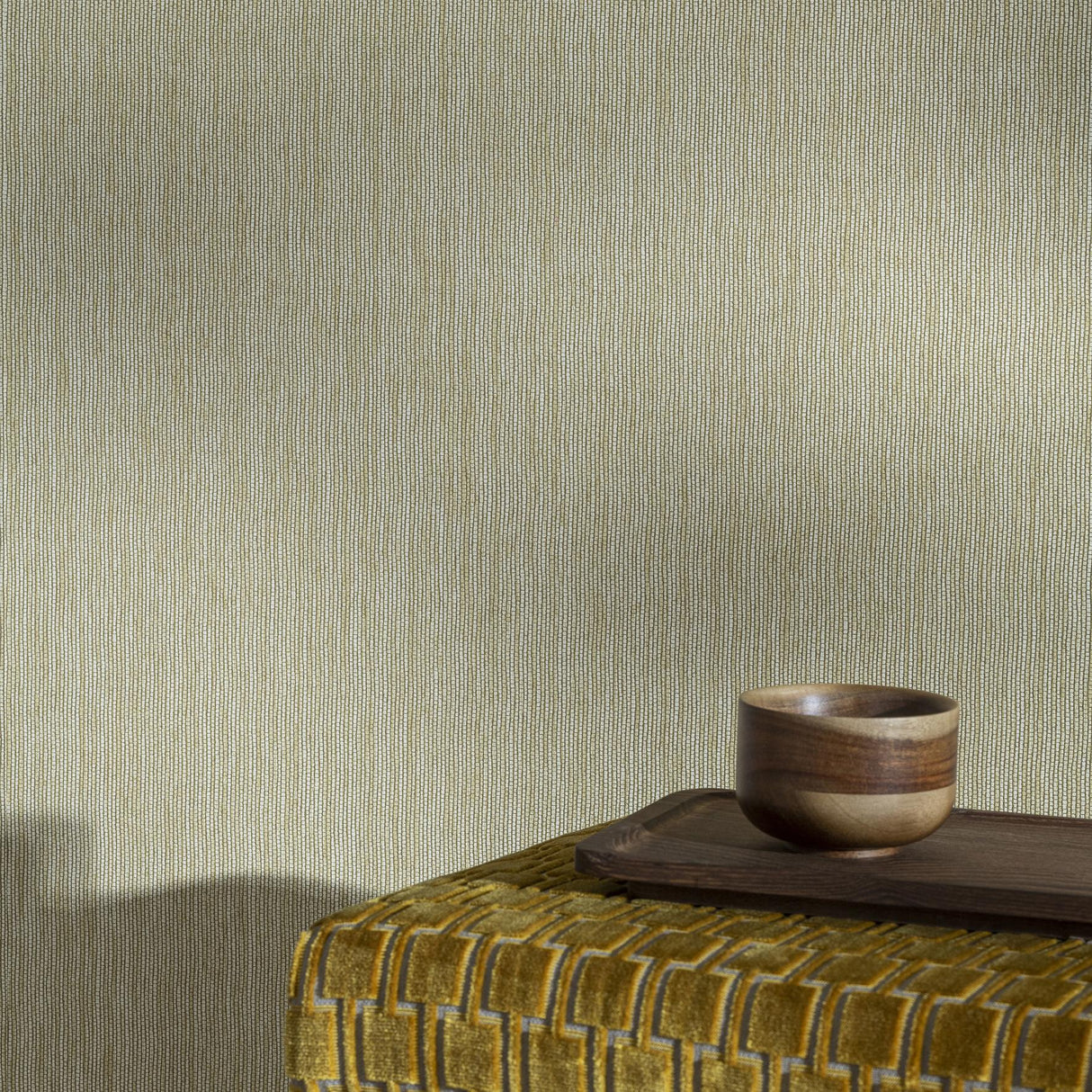 Veer Decor Rafia Grasscloth Cream Wallpaper