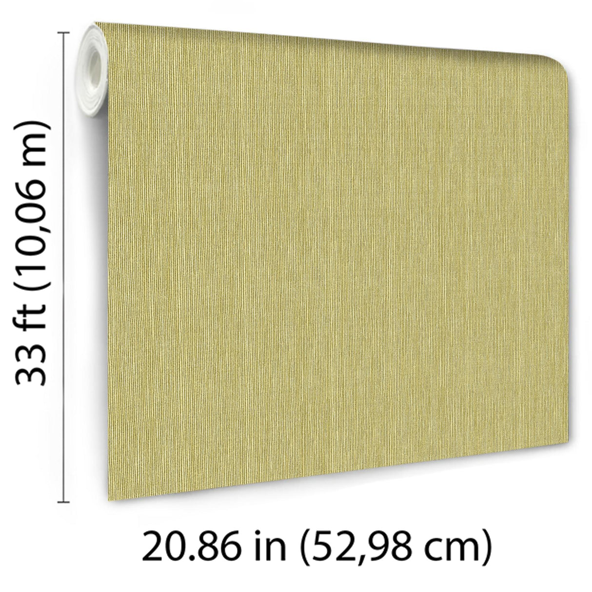 Veer Decor Rafia Grasscloth Citron Wallpaper