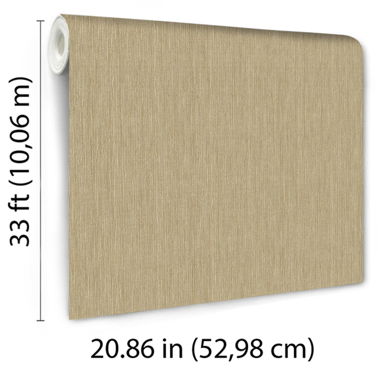 Veer Decor Rafia Grasscloth Camel Wallpaper