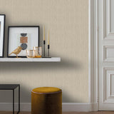 Veer Decor Rafia Grasscloth Light Grey Wallpaper