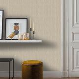Veer Decor Rafia Grasscloth Light Grey Wallpaper