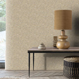 Veer Decor Bossanova Linen Texture Cream Wallpaper