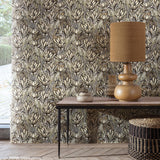 Veer Decor Copacabana Cream and Grey Wallpaper