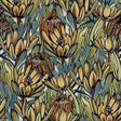 Veer Decor Copacabana Beige and Blue Wallpaper
