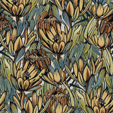 Veer Decor Copacabana Beige and Blue Wallpaper