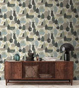 Veer Decor Botanica Clayworks White and Sage Wallpaper