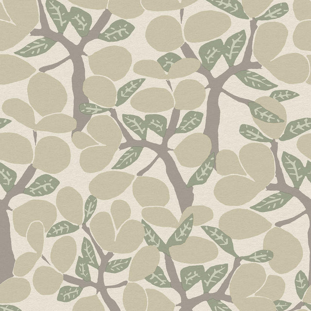 Veer Decor Janneiro Botanica White and Cream Wallpaper