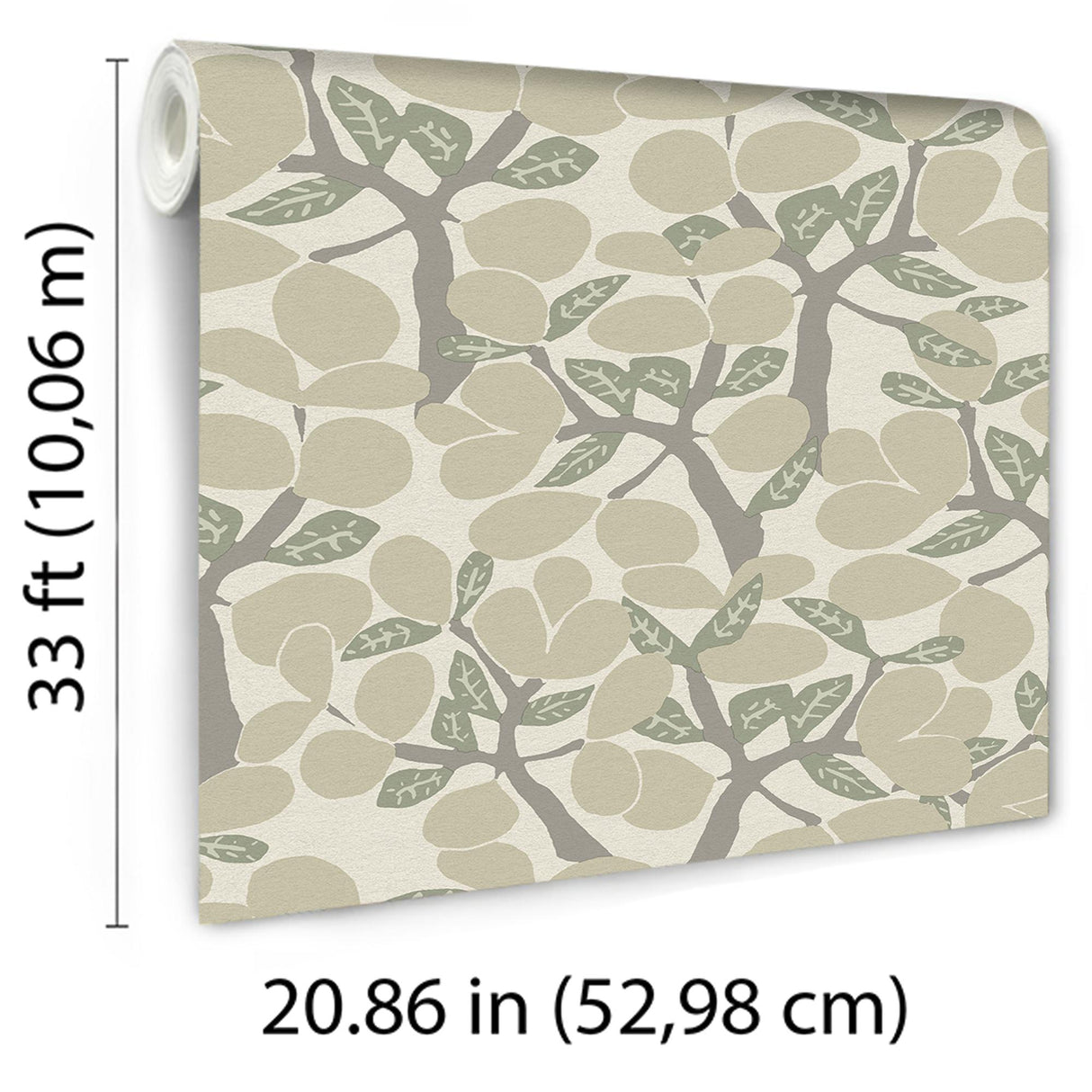 Veer Decor Janneiro Botanica White and Cream Wallpaper