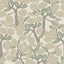Veer Decor Janneiro Botanica White and Cream Wallpaper