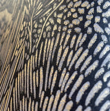 Veer Decor Samba Botanica Black and Gold Wallpaper