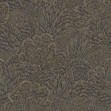 Veer Decor Samba Botanica Black and Gold Wallpaper