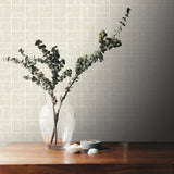 Veer Decor Carimbo Mosaic White Wallpaper