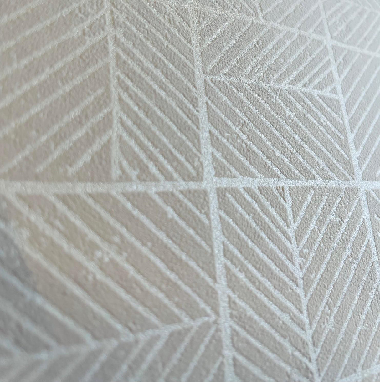 Veer Decor Carimbo Mosaic White Wallpaper