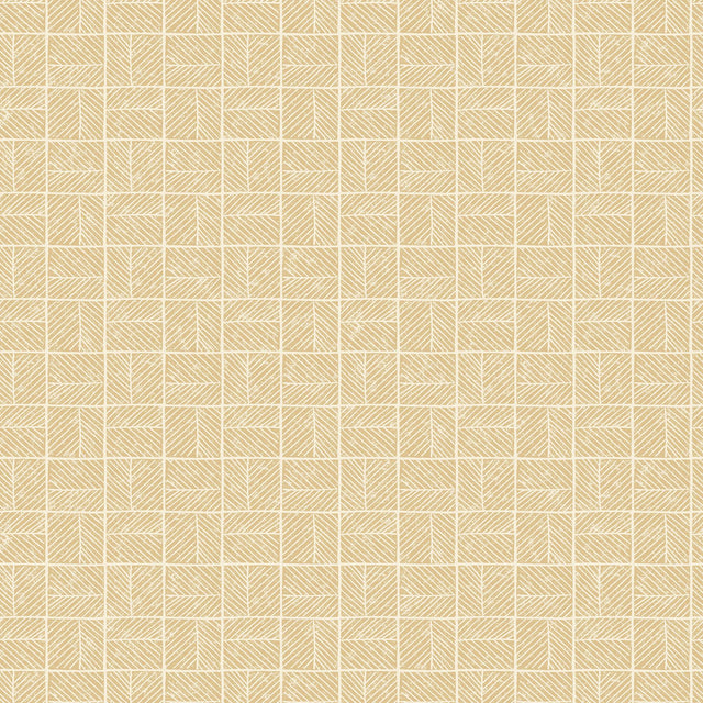 Veer Decor Carimbo Mosaic Beige Wallpaper